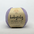Load image into Gallery viewer, <Babytoly> Organic cotton yarns - LAVENDER(毛糸)-Babytoly-SUNNAO