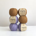 Load image into Gallery viewer, <Babytoly> Organic cotton yarns - LAVENDER(毛糸)-Babytoly-SUNNAO