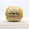 Load image into Gallery viewer, <Babytoly> Organic cotton yarns - MUSTARD(毛糸)-Babytoly-SUNNAO