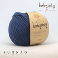 Load image into Gallery viewer, <Babytoly> Organic cotton yarns - NAVY(毛糸)-Babytoly-SUNNAO
