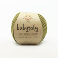 Load image into Gallery viewer, <Babytoly> Organic cotton yarns - OLIVE(毛糸)-Babytoly-SUNNAO