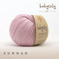 갤러리 뷰어로 이미지로드, <Babytoly> Organic cotton yarns - PASTEL PINK(毛糸)-Babytoly-SUNNAO