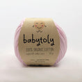 갤러리 뷰어로 이미지로드, <Babytoly> Organic cotton yarns - PASTEL PINK(毛糸)-Babytoly-SUNNAO