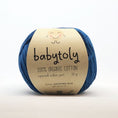 Load image into Gallery viewer, <Babytoly> Organic cotton yarns - PETROL BLUE(毛糸)-Babytoly-SUNNAO