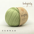 Load image into Gallery viewer, <Babytoly> Organic cotton yarns - PISTACHIO(毛糸)-Babytoly-SUNNAO