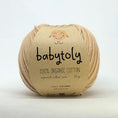 갤러리 뷰어로 이미지로드, <Babytoly> Organic cotton yarns - SAND(毛糸)-Babytoly-SUNNAO