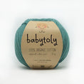 갤러리 뷰어로 이미지로드, <Babytoly> Organic cotton yarns - SEA GREEN(毛糸)-Babytoly-SUNNAO