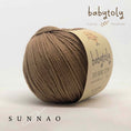 Gallery viewerに画像を読み込む, <Babytoly> Organic cotton yarns - CAMEL(毛糸)-Babytoly-SUNNAO