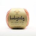 Load image into Gallery viewer, <Babytoly> Organic cotton yarns - PAPAYA(毛糸)-Babytoly-SUNNAO