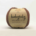 Gallery viewerに画像を読み込む, <Babytoly> Organic cotton yarns - CHOCOLATE(毛糸)-Babytoly-SUNNAO