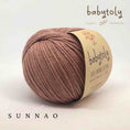 Load image into Gallery viewer, <Babytoly> Organic cotton yarns - MOCHA(毛糸)-Babytoly-SUNNAO