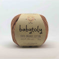 갤러리 뷰어로 이미지로드, <Babytoly> Organic cotton yarns - TERRACOTTA(毛糸)-Babytoly-SUNNAO