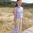 갤러리 뷰어로 이미지로드, <Birinit Petit> Ivory denim pleated trousers(3-6Y)★-Birinit Petit-SUNNAO