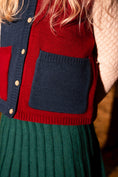 갤러리 뷰어로 이미지로드, <Knit planet> CHUNKY POCKET VEST(2-8Y)-Knit planet-SUNNAO