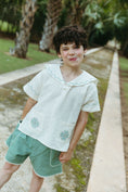 Gallery viewerに画像を読み込む, <Lali> Sailor Shirt in Antique White