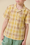 Gallery viewerに画像を読み込む, <Lali> Henri Shirt in Citrine Chex