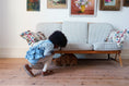Gallery viewerに画像を読み込む, 【予約】<Little Cotton Clothes> Velvet Dhalia romper in Eggshell