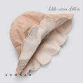 将图像加载到画廊查看器中, <Little Cotton Clothes> Scalloped Hat Shell/Powder