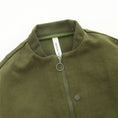 Load image into Gallery viewer, <Moun ten.> bright twill zip blouson - olive drab