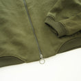 Load image into Gallery viewer, <Moun ten.> bright twill zip blouson - olive drab