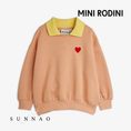 Gallery viewerに画像を読み込む, <Mini Rodini> Heart emb collar sweatshirt