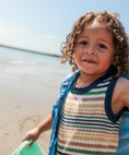 Load image into Gallery viewer, <MABLI> CARAVAN VEST - NAUTICAL STRIPE - DROP2