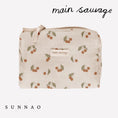 갤러리 뷰어로 이미지로드, <Main Sauvage> Toiletry bag - CHERRY
