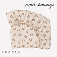 Load image into Gallery viewer, Main Sauvage Fitted sheet - CHERRY