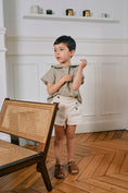 Load image into Gallery viewer, 【予約/5月末お届け】<Maison marelle> Short SÈVRES - chalk chevron-Maison marelle-SUNNAO
