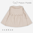 Gallery viewerに画像を読み込む, <Maison marelle> Blouse GRENELLE- velvet beige