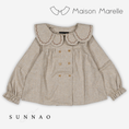 Gallery viewerに画像を読み込む, <Maison marelle> Blouse NOLLET- flannel beige