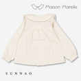 Gallery viewerに画像を読み込む, 【オーダー会/送料無料】<Maison marelle> Blouse NOLLET - beige linen
