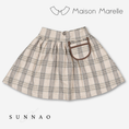 Load image into Gallery viewer, 【オーダー会/送料無料】<Maison marelle> Skirt TOURNON - tartan beige