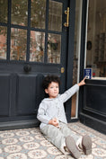 Load image into Gallery viewer, 【オーダー会/送料無料】<Maison marelle> Pants LEBON - velvet beige / sauge linen