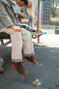 Load image into Gallery viewer, 【オーダー会/送料無料】<Maison marelle> Pants LEBON - velvet beige / sauge linen