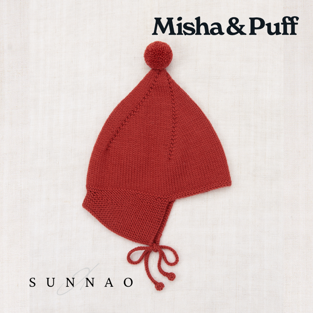 misha&puff pointy hat ニット帽 ポインティ 2-4Y 帽子 Misha & Puff