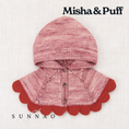 갤러리 뷰어로 이미지로드, <Misha&Puff> Scallop Capelet - Prairie Rose Drop2