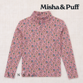 Load image into Gallery viewer, <Misha&Puff> TURTLENECK - ANTIQUE ROSE MILLEFLEURS - DROP2