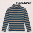 Load image into Gallery viewer, <Misha&Puff> Turtleneck - Marine Blue Sgraffito - DROP1