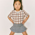 将图像加载到画廊查看器中, <Misha&Puff> EYELET POPCORN SKATING SKIRT - DOVE