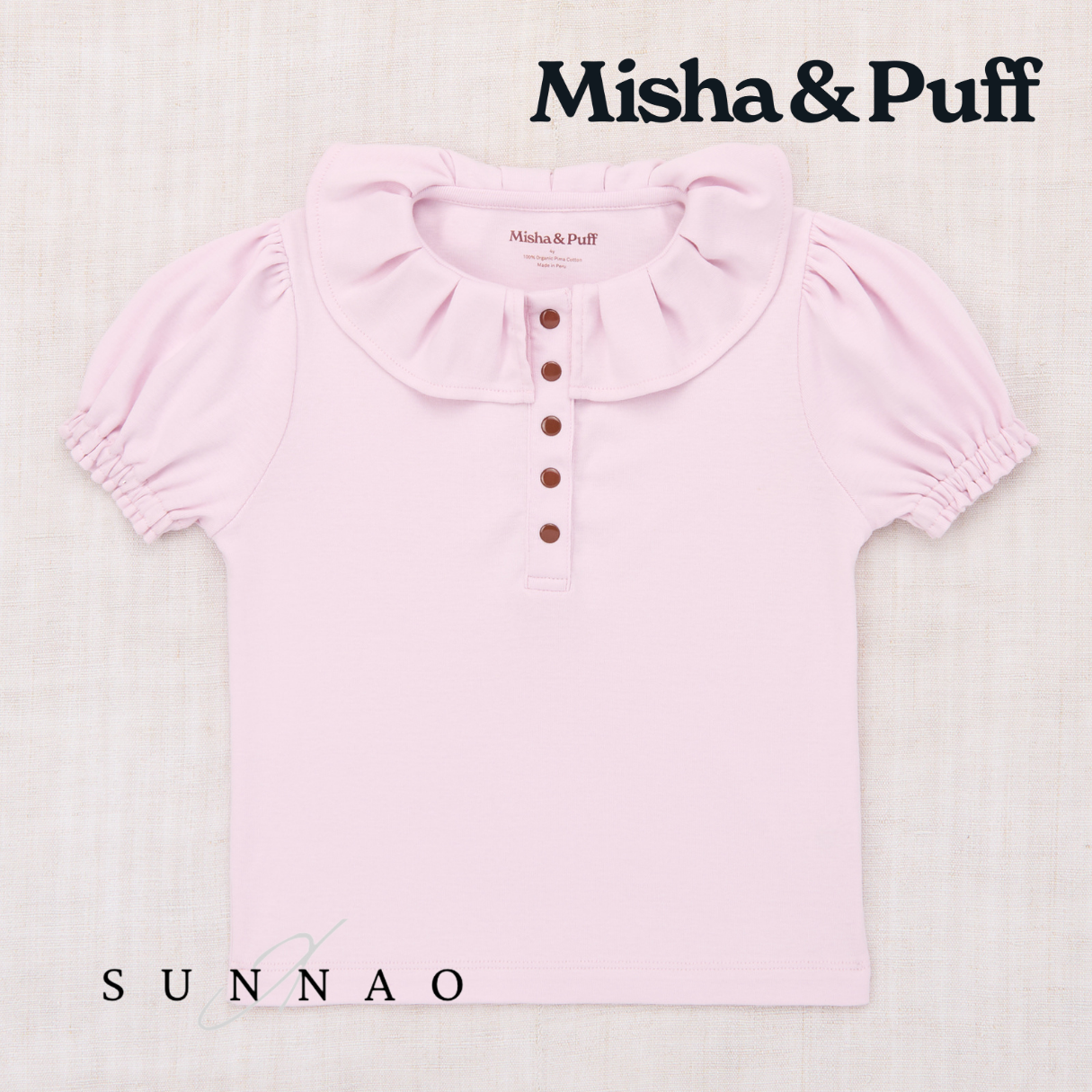 キッズ服(100cm~) Misha&Puff ポロシャツ6y