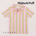 Gallery viewerに画像を読み込む, <Misha&Puff> JUNIOR SCOUT TEE - AURA VAQUERO STRIPE