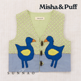 Load image into Gallery viewer, <Misha&Puff> FLOCK APPLIQUE VEST - AVENTURINE BEN-DAY DOTS
