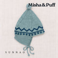 Gallery viewerに画像を読み込む, <Misha&Puff> ZIG ZAG POINTY PEAK HAT - SLATE 26Winter