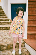 Load image into Gallery viewer, Misha&Puff Lottie Top - Frangipani Polka-Stripe