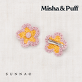 Gallery viewerに画像を読み込む, <Misha&Puff> Medium Flower Clip Set - Frangipani