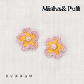 Gallery viewerに画像を読み込む, <Misha&Puff> Medium Flower Clip Set - Frangipani