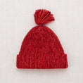 Load image into Gallery viewer, <Misha&Puff>Tassel Garter Hat - Red Flame/Berry Marl(2-8Y)-Misha&Puff-SUNNAO