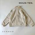 갤러리 뷰어로 이미지로드, <Moun ten.> melange fleece half - oatmeal
