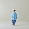 Gallery viewerに画像を読み込む, <Moun ten.> herringbone denim salopette - vintage blue